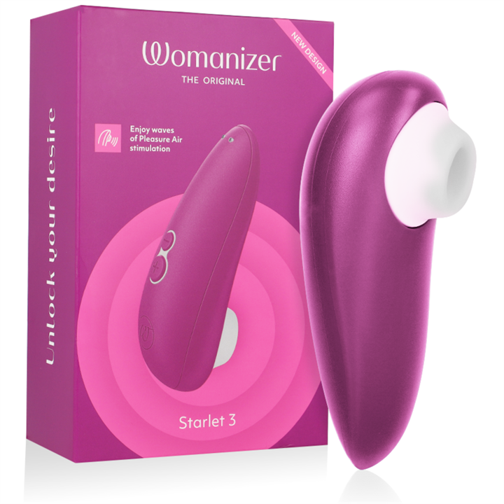 WOMANIZER - STARLET 3 CLITORAL STIMULATOR VIOLET - D-235665