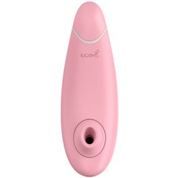 WOMANIZER - PREMIUM ECO SUCTION CLITORAL STIMULATOR 12 INTENSITY LEVELS ROSE - D-246951 - Teknashop Ltd