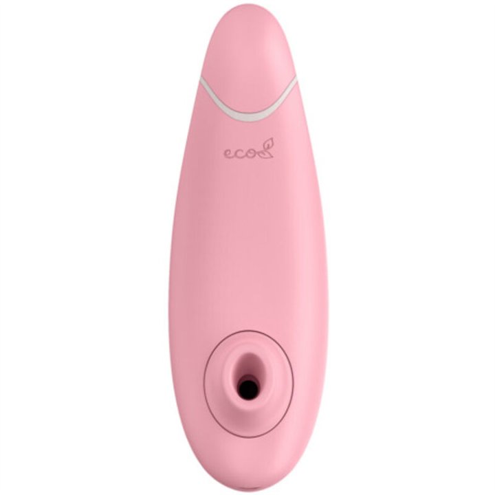 WOMANIZER - PREMIUM ECO SUCTION CLITORAL STIMULATOR 12 INTENSITY LEVELS ROSE - D-246951 - Teknashop Ltd