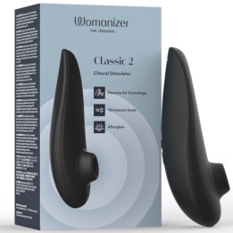 WOMANIZER - CLASSIC 2 SUCTION CLITORAL STIMULATOR 10 INTENSITY LEVELS BLACK - D-246952