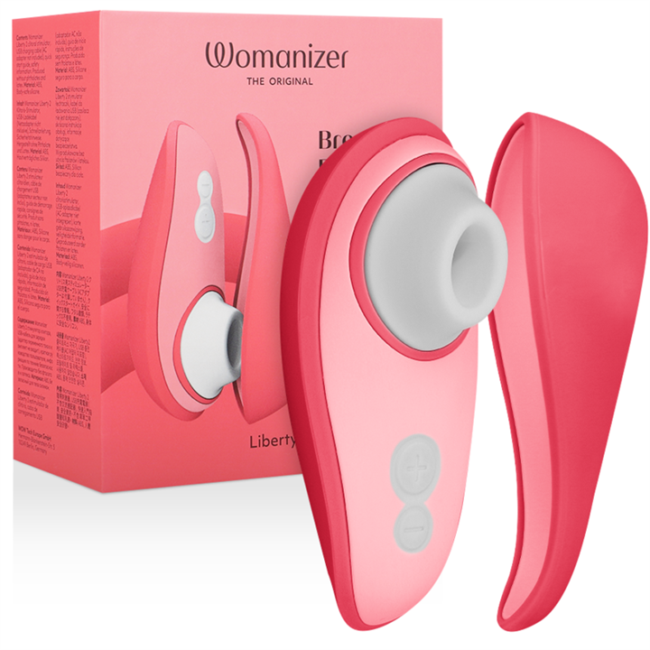 WOMANIZER - LIBERTY 2 CLITORIS STIMULATOR & SUCTION PINK - D-238118