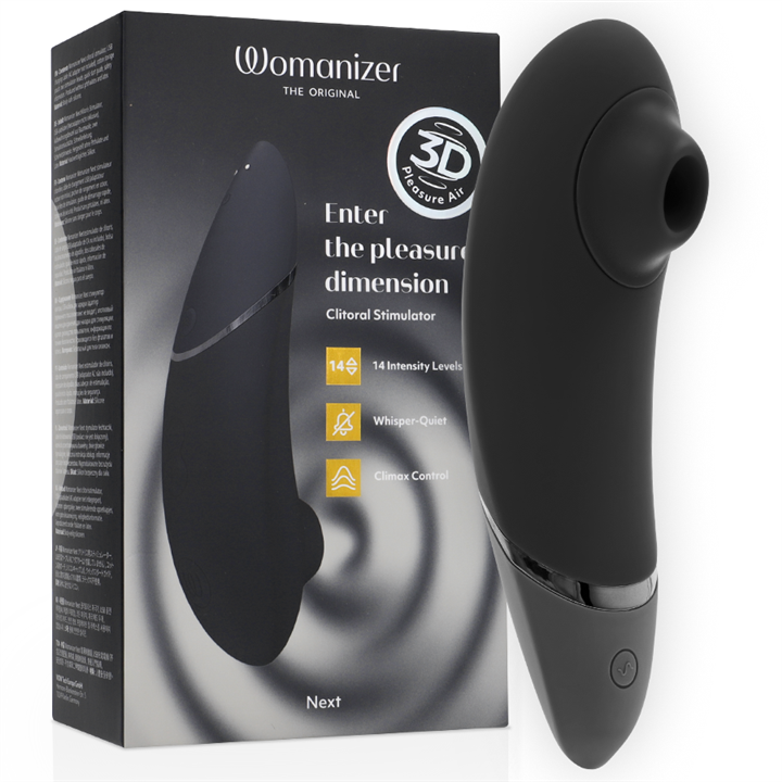WOMANIZER - NEXT CLITORIAL STIMULATOR BLACK - D-245103