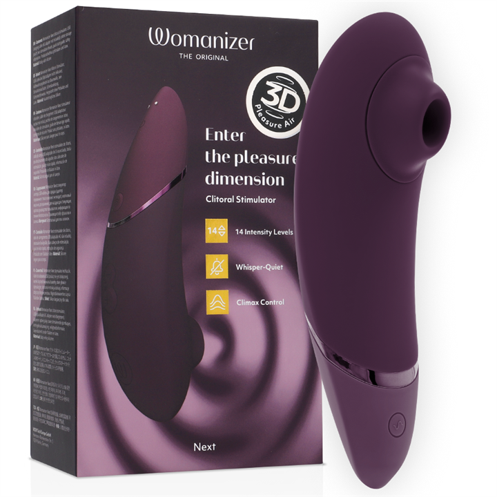 WOMANIZER - NEXT CLITORIAL STIMULATOR DARK PURPLE - D-245104