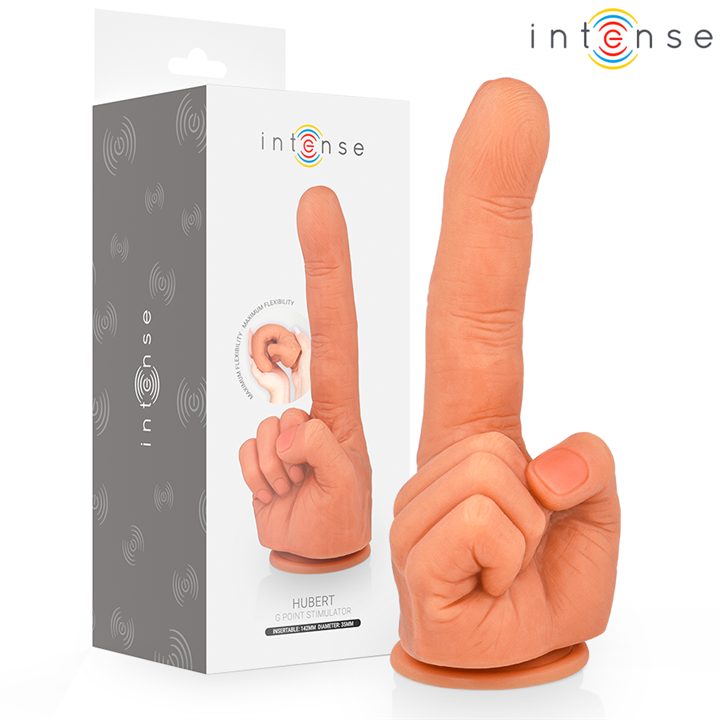 INTENSE - HUBERT G-SPOT STIMULATOR FLEXIBLE HAND 14.2 CM - D-244711