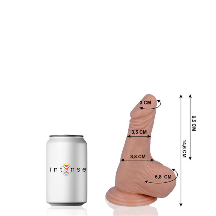 MR INTENSE - 1 REALISTIC COCK 14.6 CM -O- 3.5 CM - D-216082