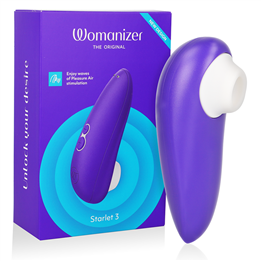 WOMANIZER - STARLET 3 CLITORAL STIMULATOR INDIGO - D-235668