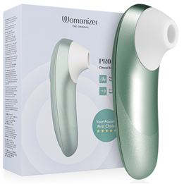 WOMANIZER - PRO VIBRANT CLITORAL STIMULATOR SAGE GREEN - D-245718