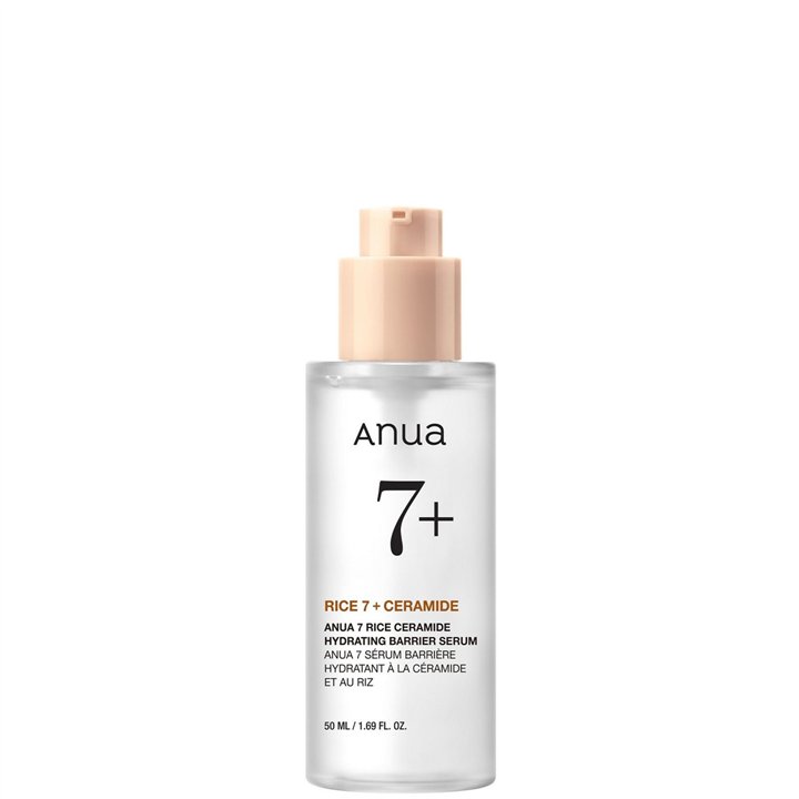 Anua, Rice 7+, Hydrating & Nourishing, Day & Night, Serum, For Face, 50 ml