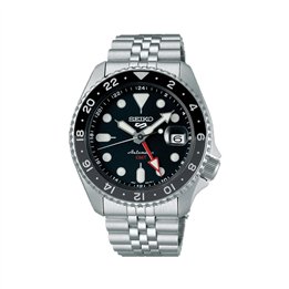 SEIKO 5 Mod. SPORTS GMT SKX – BLACK - WW.SSK001K1 - Teknashop Ltd
