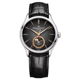 BAUME & MERCIER Mod. CLIFTON MOONPHASES, 5 DAYS POWER RESERVE - WW.MOA10758