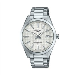 CASIO EDIFICE Mod. CLASSIC DATE - WHITE - WW.EFV-160D-7AVEF - Teknashop Ltd