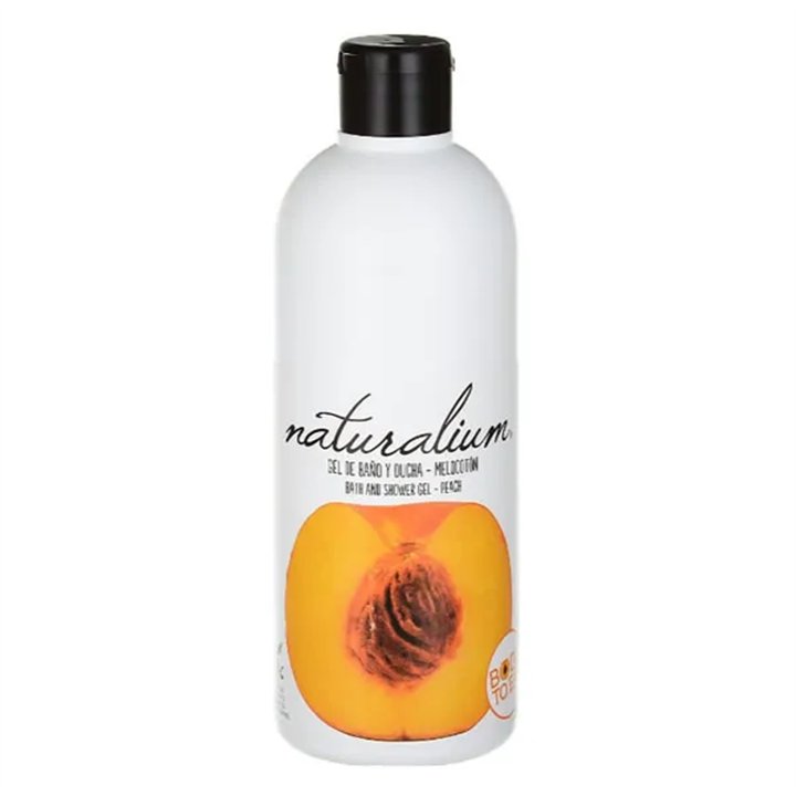 Naturalium Bath And Shower Gel Peach 500ml - unisex