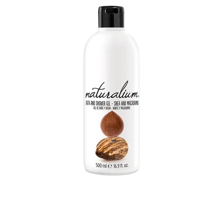 Naturalium Bath And Shower Gel Shea And Macadamia 500ml - unisex - Teknashop Ltd