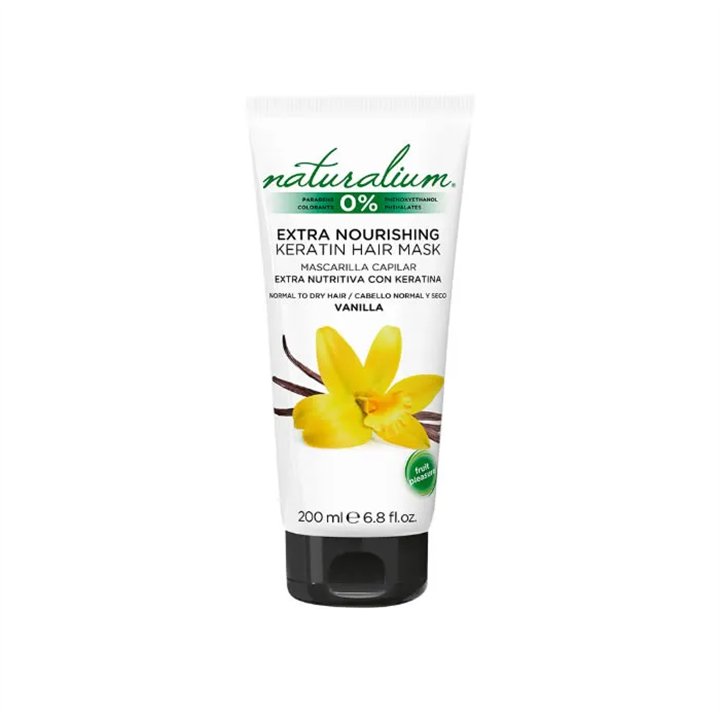 Naturalium Vanilla Hair Mask 200ml - unisex