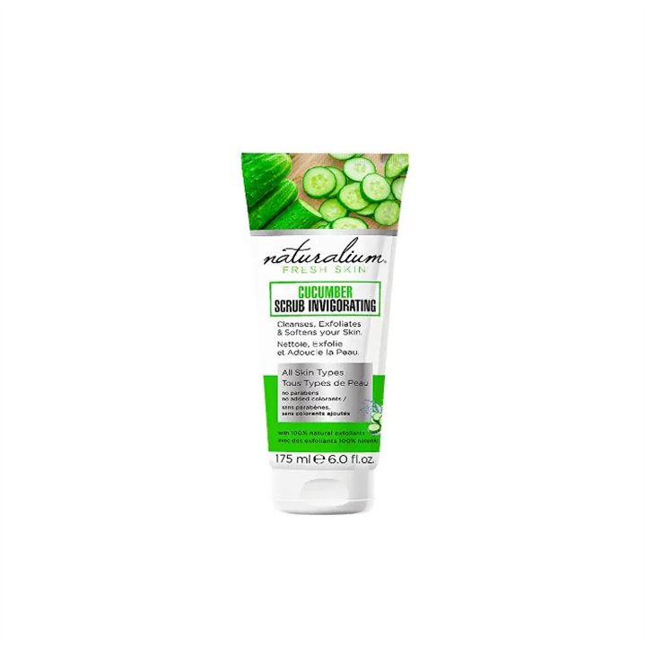 Naturalium Cucumber Facial Scrub 175ml - unisex - Teknashop Ltd