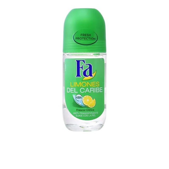 Fa Lemons Of Caribbean Deodorant Roll-on 50ml - unisex - Teknashop Ltd