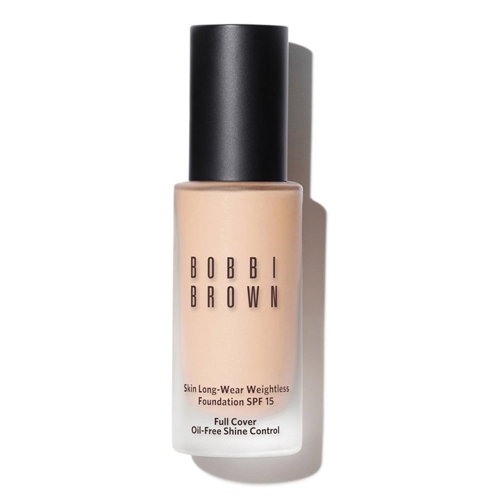 Bobbi Brown, Skin Long-Wear Weightless, Waterproof, Matte & Covering, Liquid Foundation, N-010, Neutral Porcelain, SPF 15, 30 ml