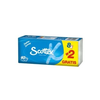 Scottex Pocket Square 3 Layers 10 Units - unisex - Teknashop Ltd