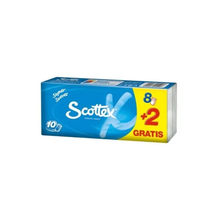 Scottex Pocket Square 3 Layers 10 Units - unisex - Teknashop Ltd