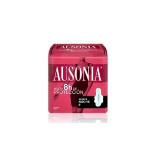 Ausonia Night With Wings Sanitary Towels 9 Units - unisex - Teknashop Ltd