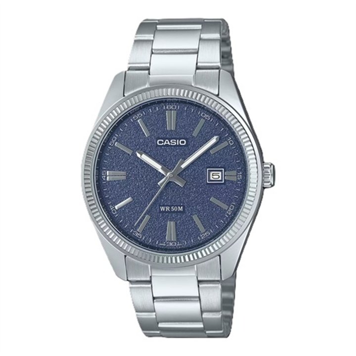 CASIO COLLECTION Mod. DATE - BLUE, MATTE DIAL - WW.MTP-1302DA-2A1VDF