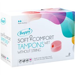 BEPPY - SOFT COMFORT TAMPONS WET 2UNITS - D-219519