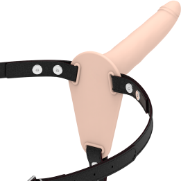 FETISH SUBMISSIVE HARNESS - FLESH SILICONE 15 CM - D-221272
