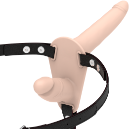 FETISH SUBMISSIVE HARNESS - DOUBLE PENETRATION FLESH - D-221269
