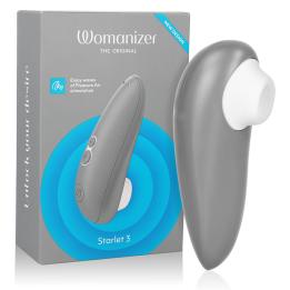 WOMANIZER - STARLET 3 CLITORAL STIMULATOR GRAY - D-235666