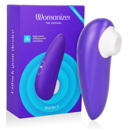 WOMANIZER - STARLET 3 CLITORAL STIMULATOR INDIGO - D-235668