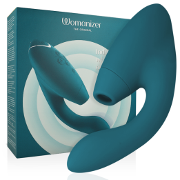 WOMANIZER - DUO 2 STIMULATOR BLUE PETROL - D-235686