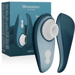 WOMANIZER - LIBERTY 2 CLITORIS STIMULATOR & SUCTION BLUE - D-238120