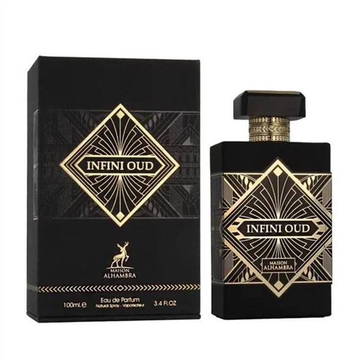 Maison Alhambra Infini Oud Eau De Parfum 100ml Spray - unisex