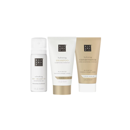 Set Rituals: Luxury Hair Care, Hair Shampoo, Hydrating, 70 ml + Luxury Hair Care, Hair Conditioner, Hydrating, 70 ml + Rituals, 