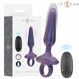 INTENSE - MARLON VIBRATING ANAL PLUG MODEL 4 REMOTE CONTROL - D-242067
