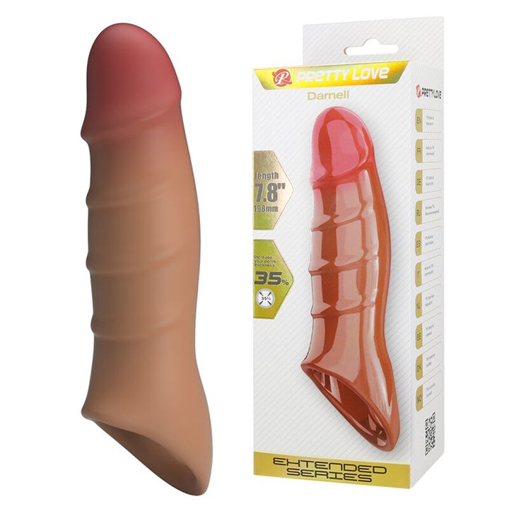 PRETTY LOVE - DAMIEN REALISTIC EXTENDER COVER - D-245975