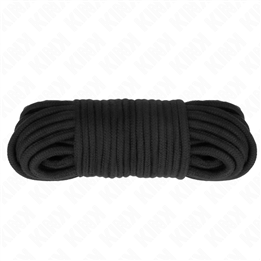 KINK - COTTON ROPE 20 METER BLACK - D-240657