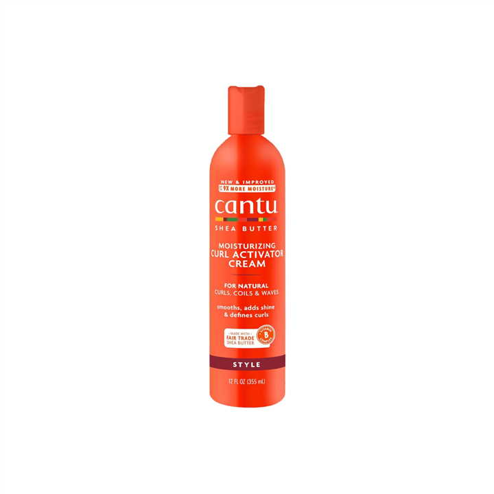 Cantu, Shea Butter, Hair Leave-In Cream Treatment, Curl Activation, 355 ml