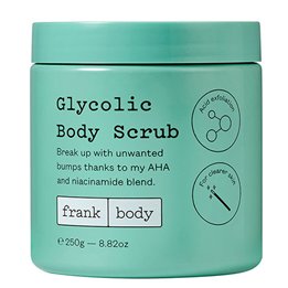 Frank Body, Glycolic, Smoothing, Body Scrub, 250 ml