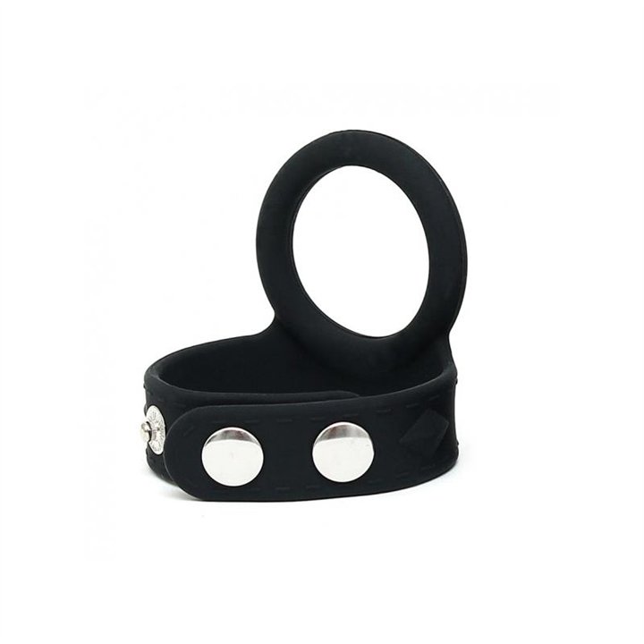 Penis Strap with Cockring Silicone - R9154.4