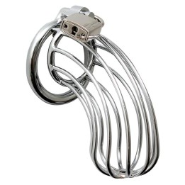 Chastity with padlock, metal - R7991
