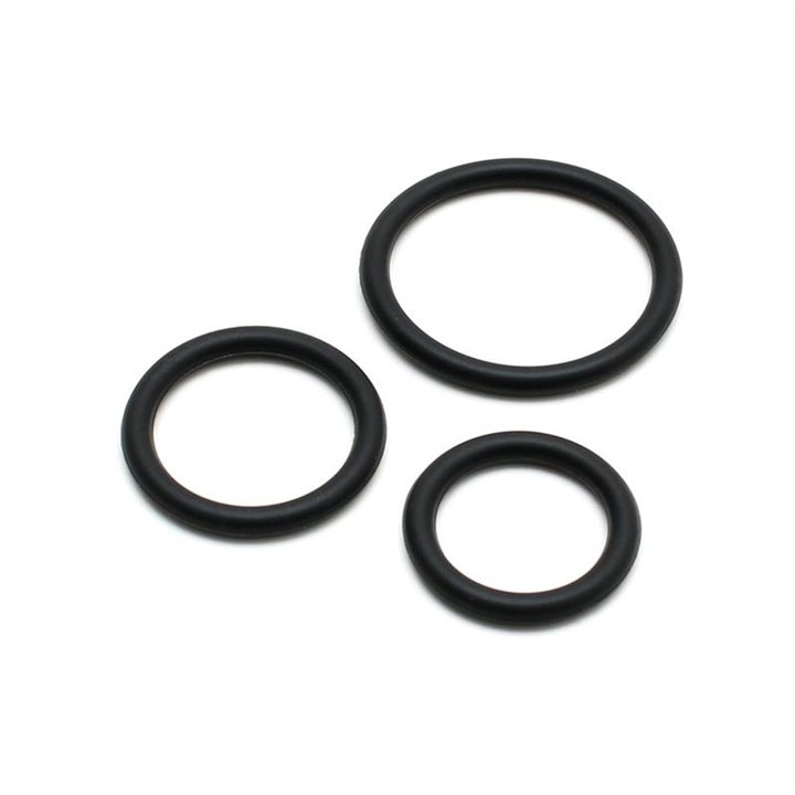 Set of 3 silicone penis rings - R8170