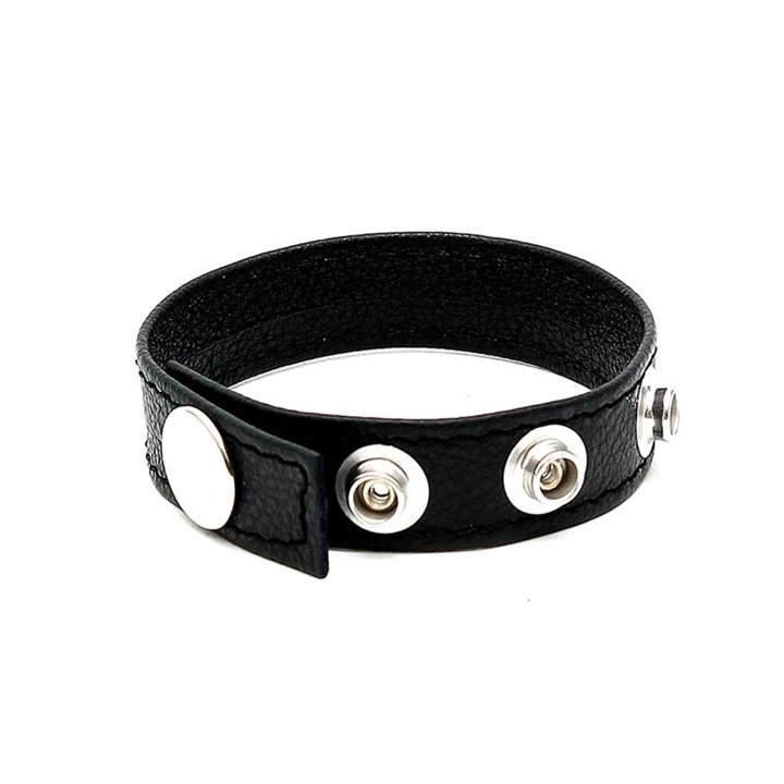 Leather Penis Ring Adjustable - R7404