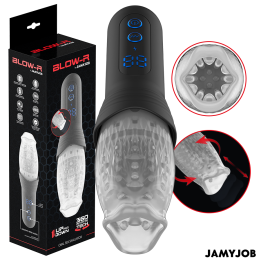 JAMYJOB - BLOW-R MASTURBATOR WITH THRUSTING AND ROTATION - D-245126