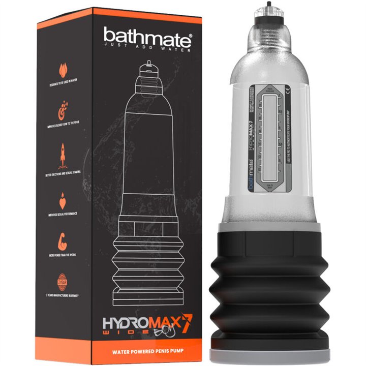 BATHMATE - HYDROMAX 7 WIDE BOY X30 TRANSPARENT - D-217900