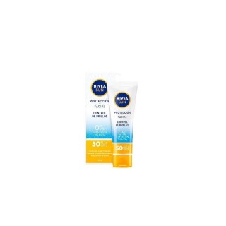 Nivea UV Face Shine Control Cream SPF50 50ml - unisex - Teknashop Ltd