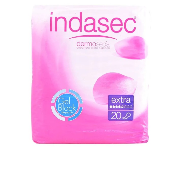 Indasec Dermoseda Compresses Incontinence Extra 20 Units - unisex - Teknashop Ltd