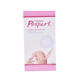 Indasec Pospart Nursing Pads 30 Units - unisex - Teknashop Ltd