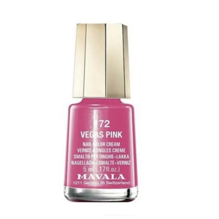 Mavala Nail Polish 172 Vegas Pink 5ml - unisex