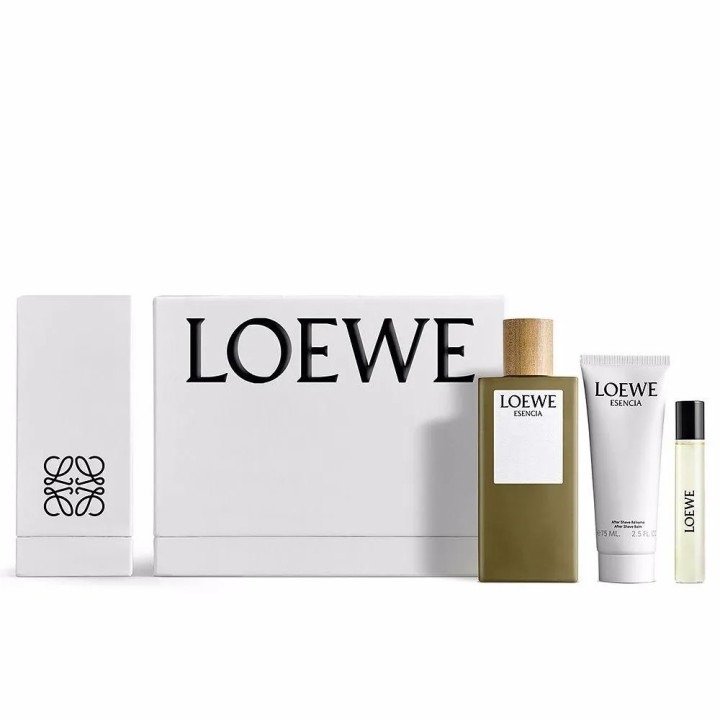 Loewe Esencia Eau Toilette 100ml Balsamo Para Despues Del Afeitado 75ml Spray 10ml - unisex